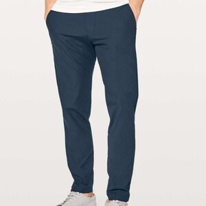 Lululemon Mens Commission Pant Slim Warpstreme True Navy Size 34